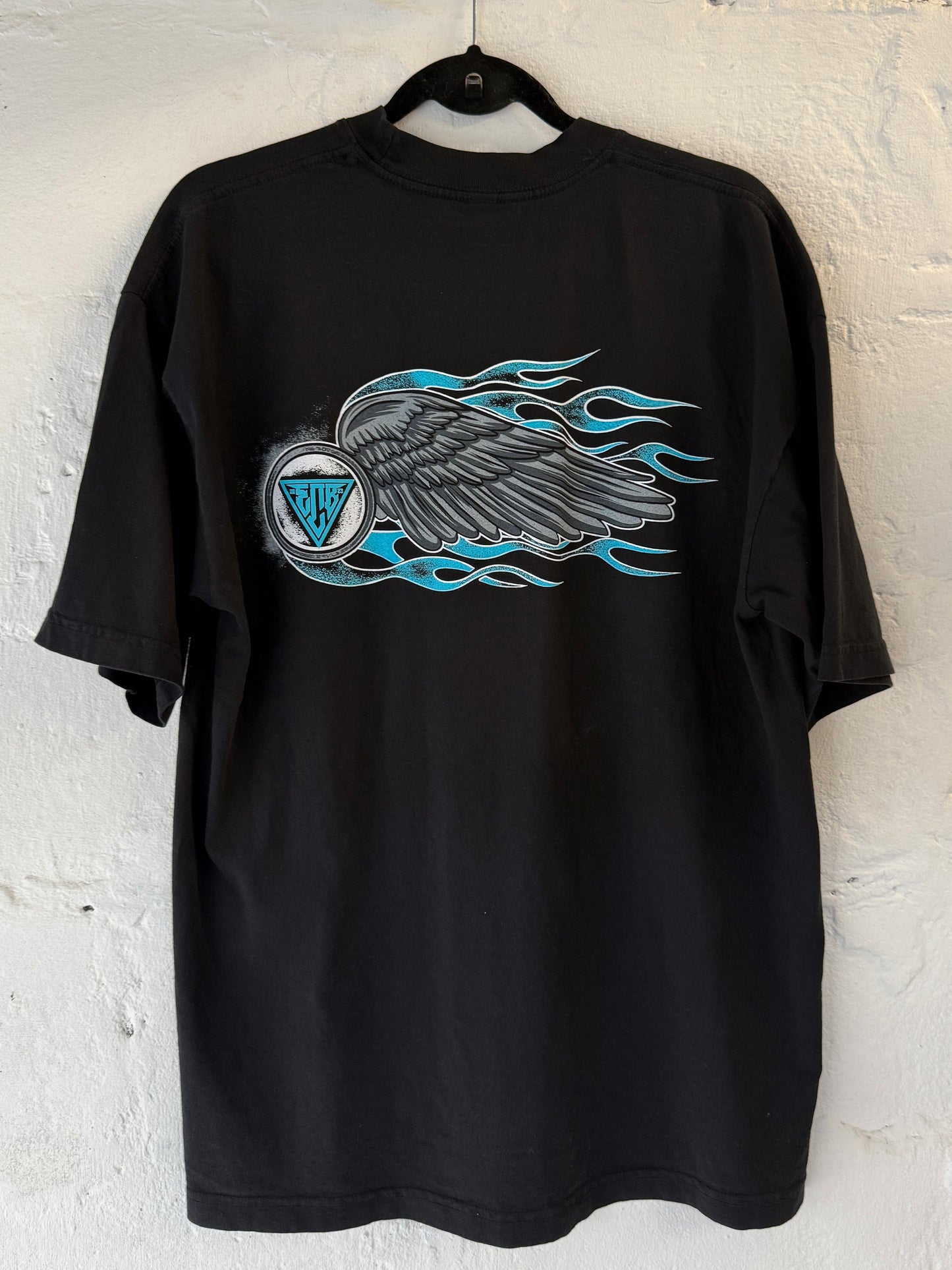 Blue ECB Flames